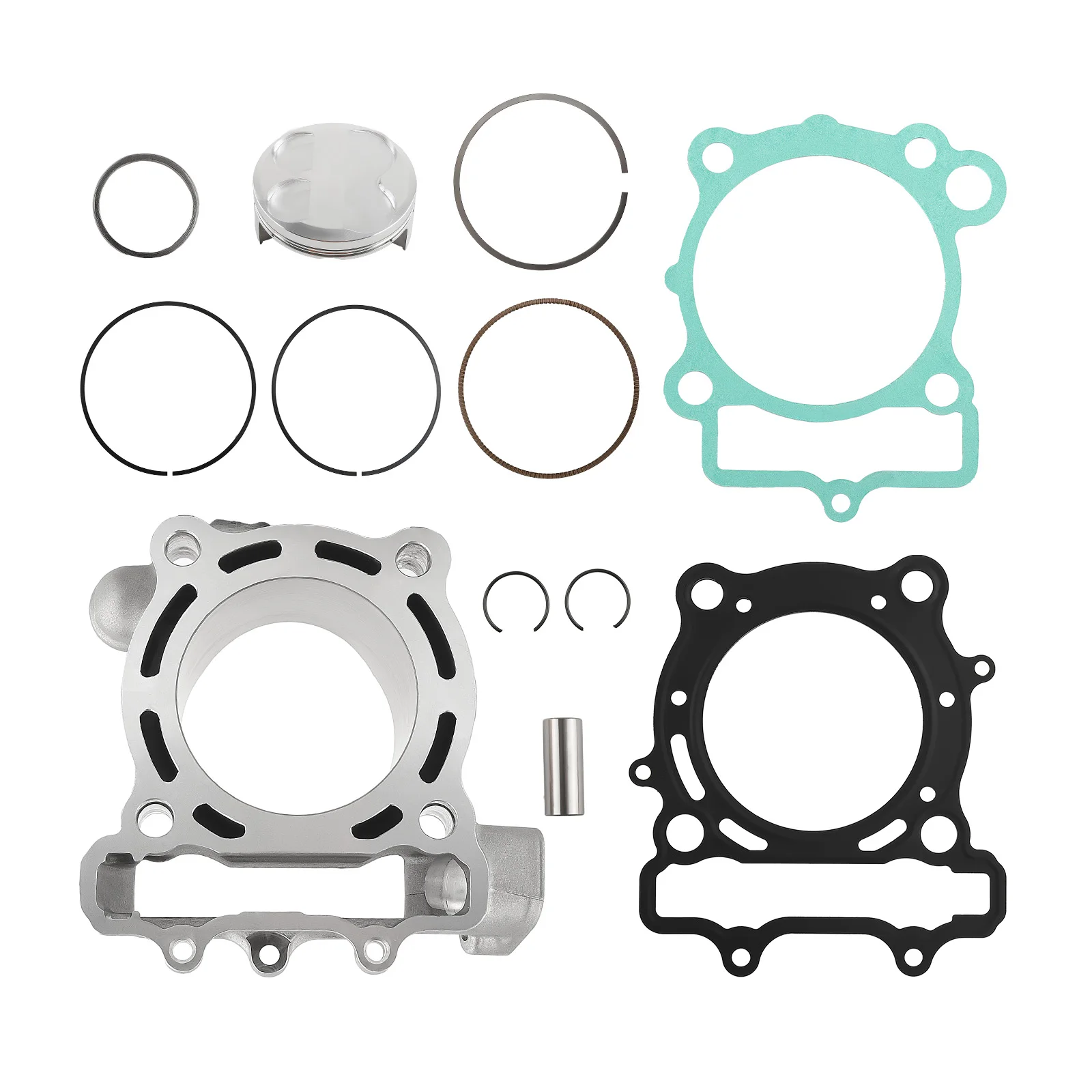 Kit de extremo superior de junta de pistón de cilindro para Kawasaki KX250F 04-08 RMZ250 2004-2006 77mm 11005-0005 11005-0037