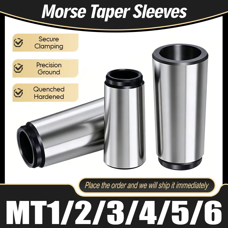 

Morse Adapter Spindle Sleeve Reducing Drill Sleeve CNC Tools MT1 MT2 MT3 MT4 MT5 MT6 Centre Sleeve Tapper Shank