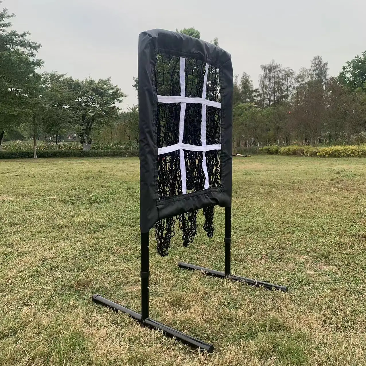 Baseball Nine-Grid Pitching Practice Net with Good Ball Area Trainer for Baseball Training