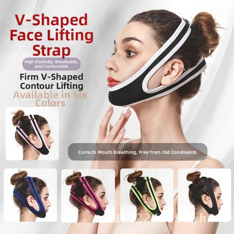 Masque facial Slim V Lifting Masque facial pliable à double menton - Dispositif de beauté multifonctionnel pour le minceur du visage et