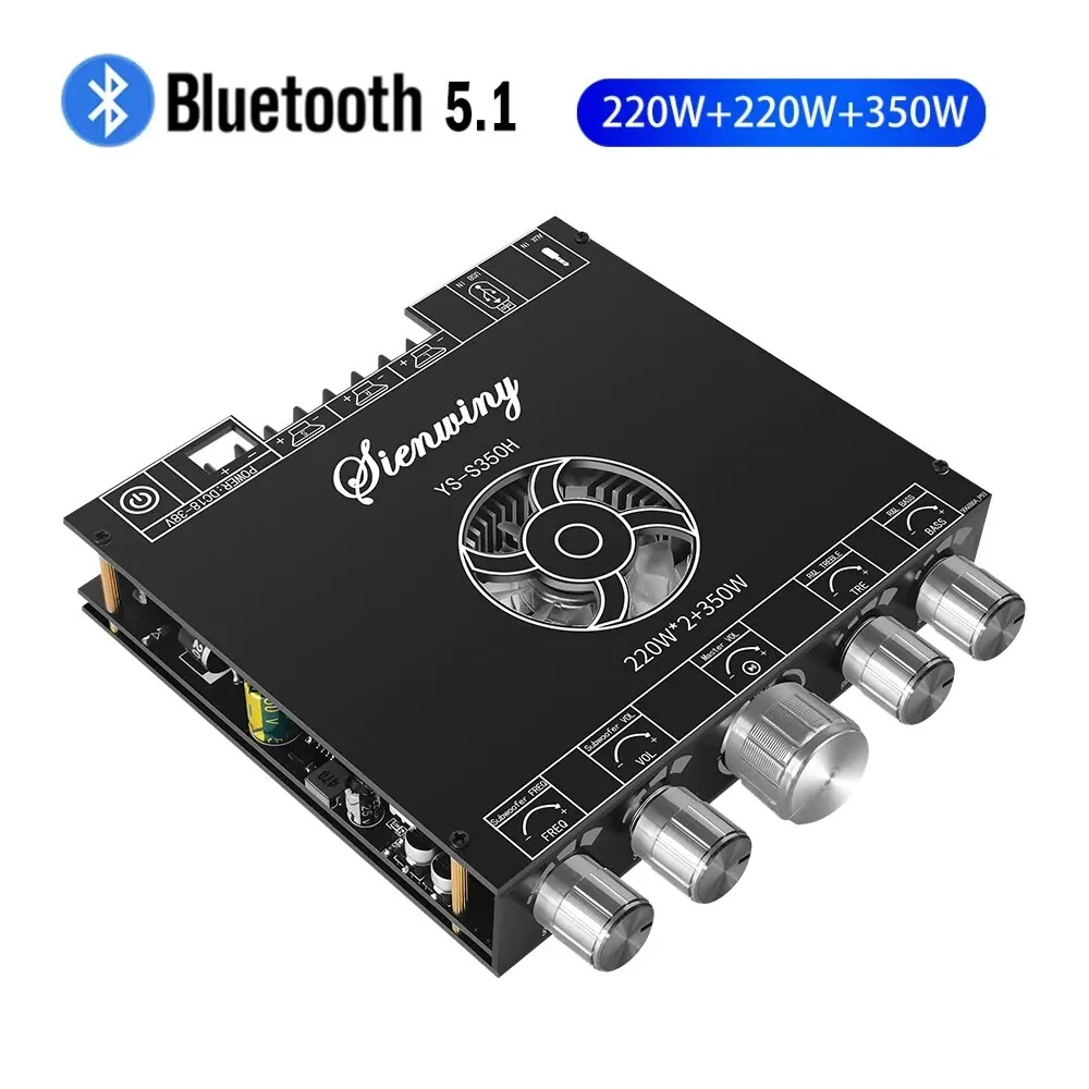 YS-S350H 2.1 Kanal BT5.1 Verstärkerplatine TPA3251 220Wx2+350W Hochleistungs-Subwoofer-Verstärkerplatinen