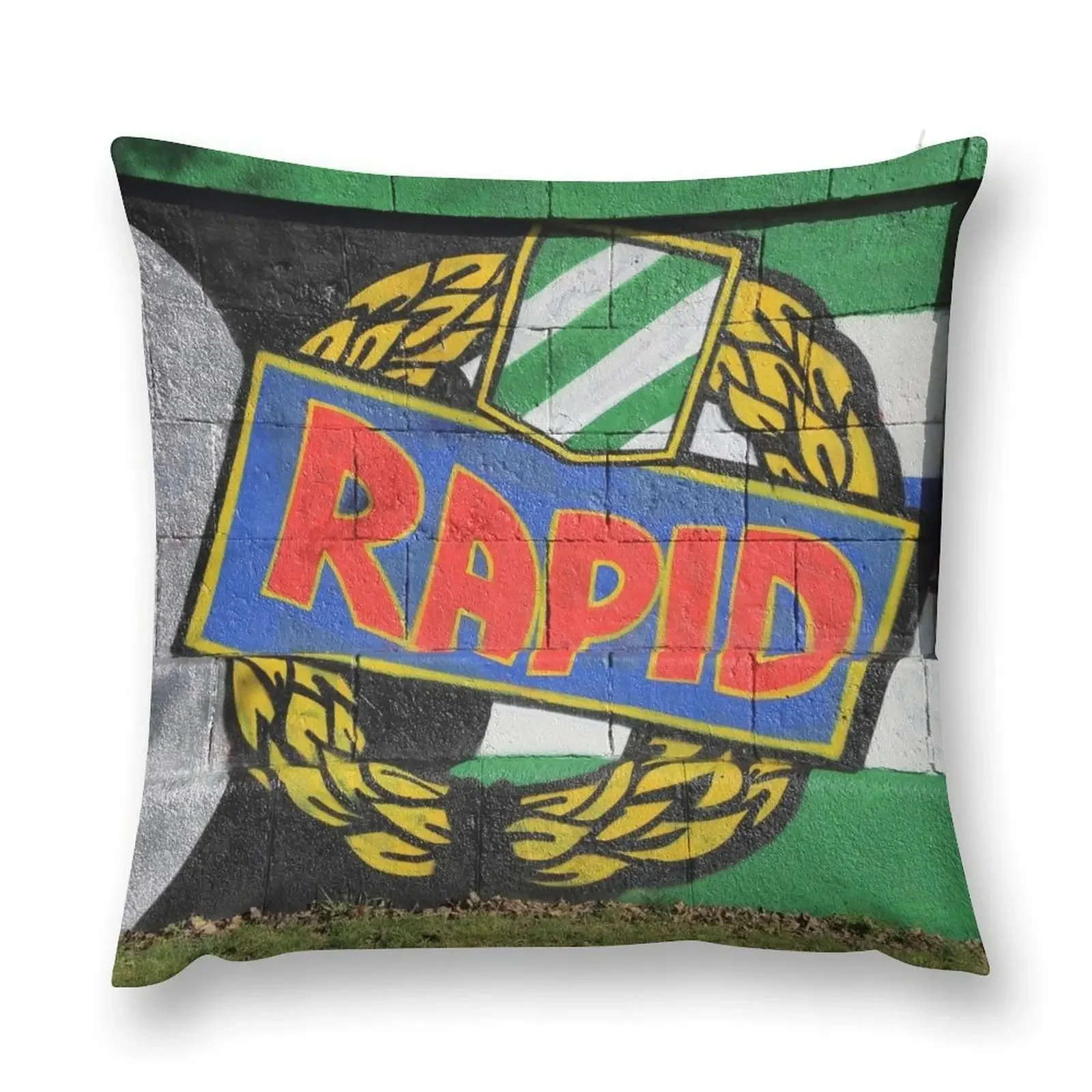 Graffiti Rapid Wien Throw Pillow sleeping pillows autumn pillowcase Room decorating items Luxury Cushion Cover pillow