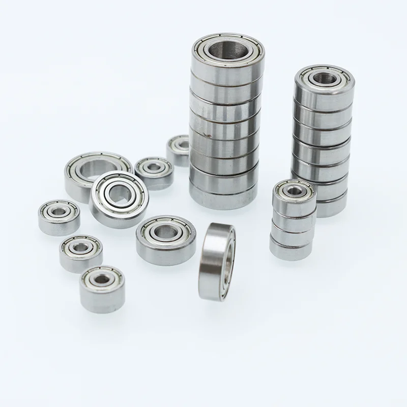 10 Stück Miniaturkugellager 2x5x2,5 3x7x3 3x8x4 4x8x3 5x8x2 5x10x4 6x10x3 8x12x3,5 8x16x5 8x22x7 RC Auto Spielzeug 608zz Kleines Lager – Detail 2