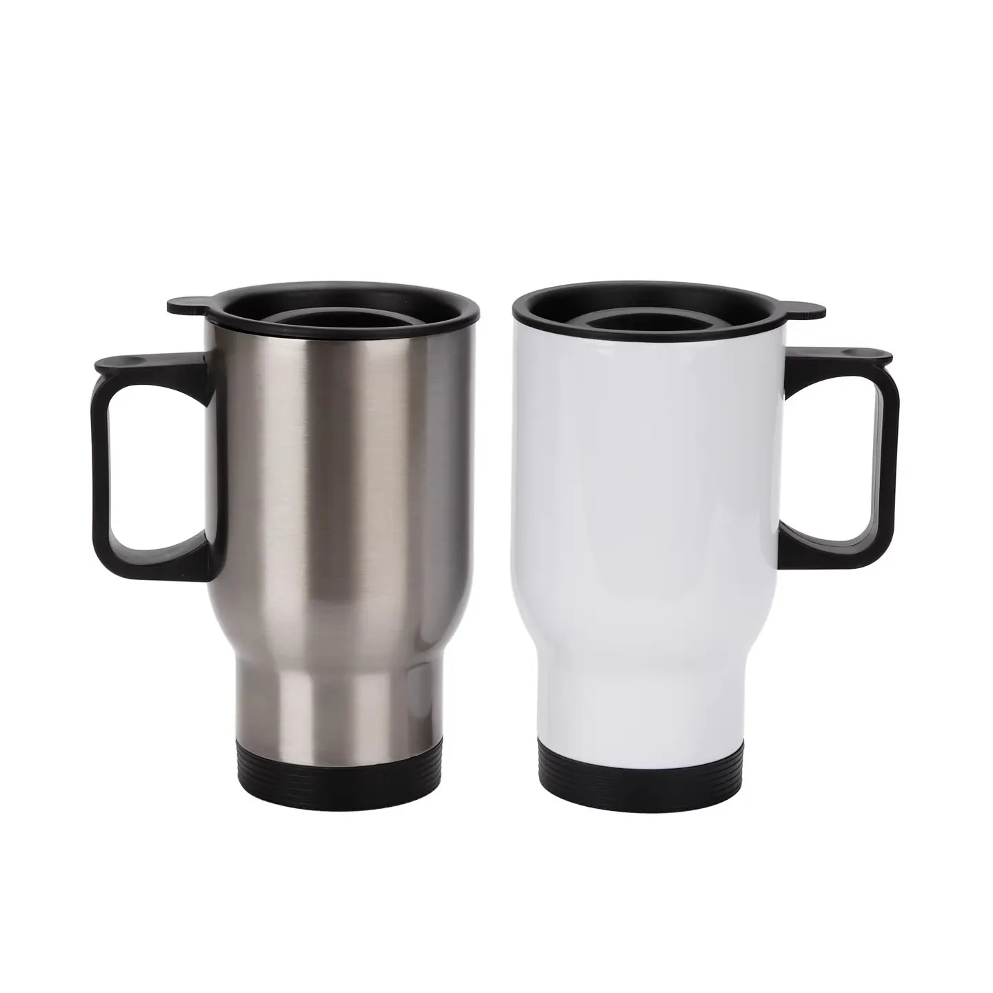 Customized Car Tumbler 450ML Personalized Print Your LOGO Photo Name Sublimation Double Wall Stainless Steel Flask Thermos