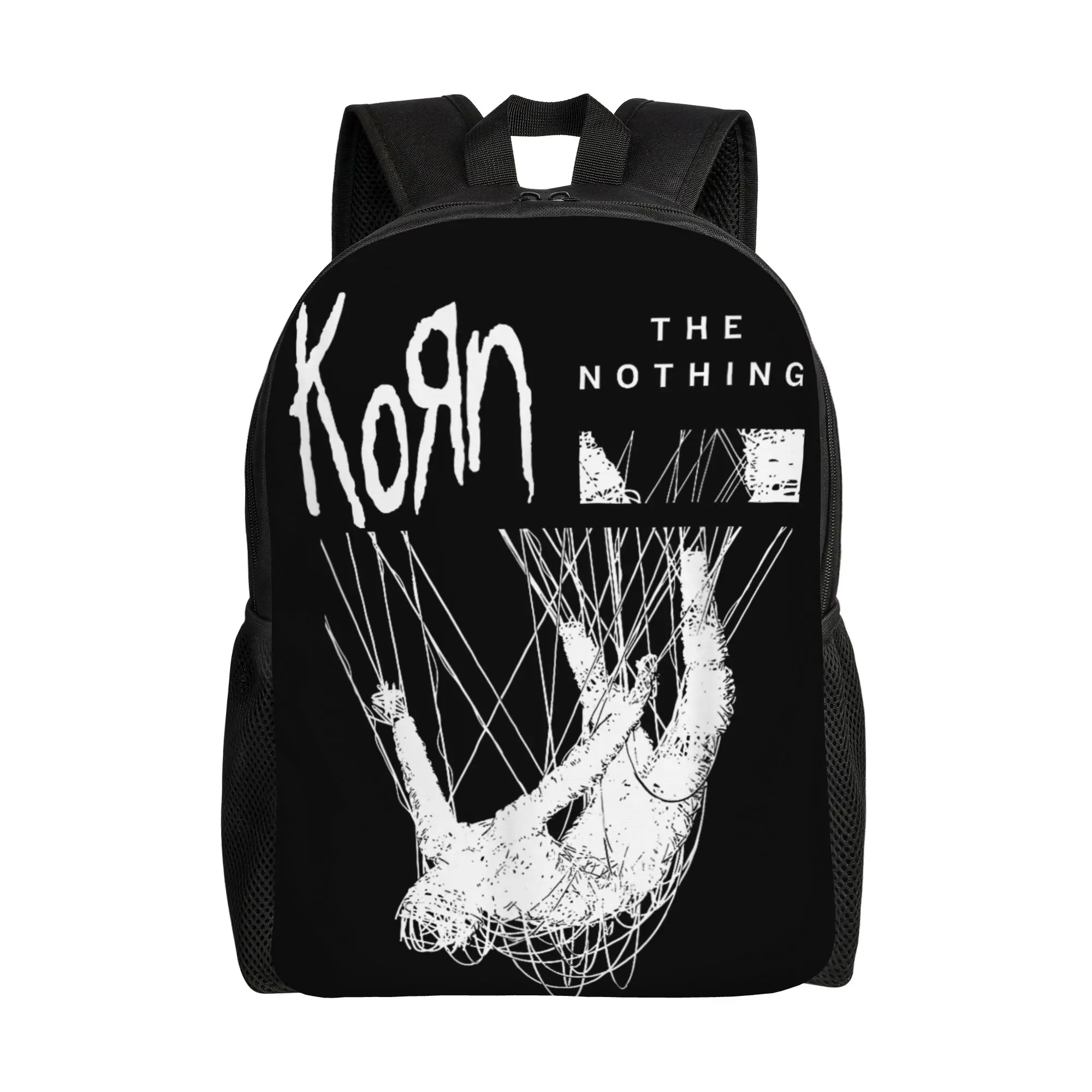 

Korn The Nothing Backpack Travel Backpacks Male High Quality Breathable School Bags Cool Rucksack