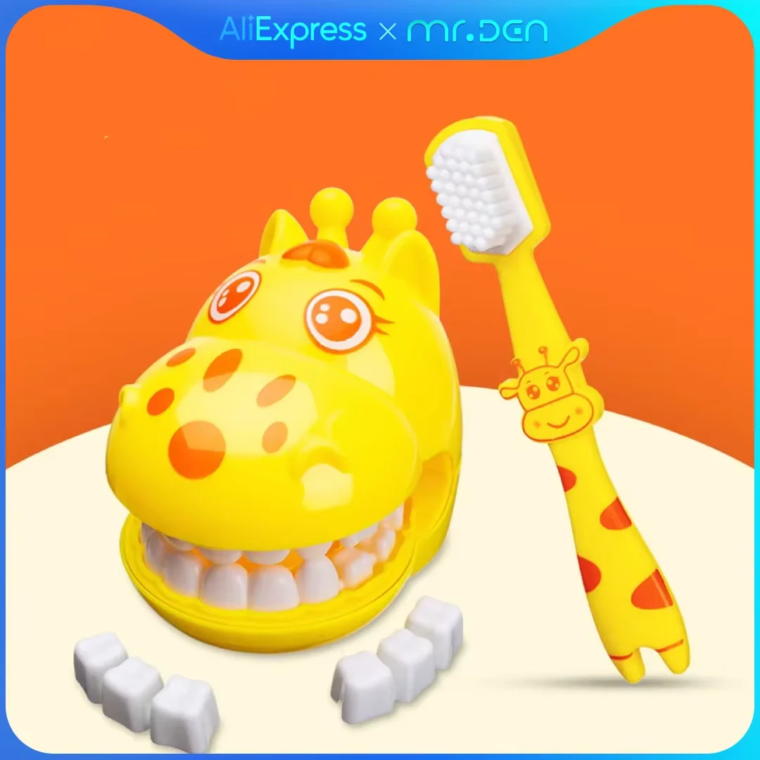 

Щетка для зубов, демонстрационная модель для обучения зубами, детский доктор, набор игрушек, подарки для открытия стоматологической клиники