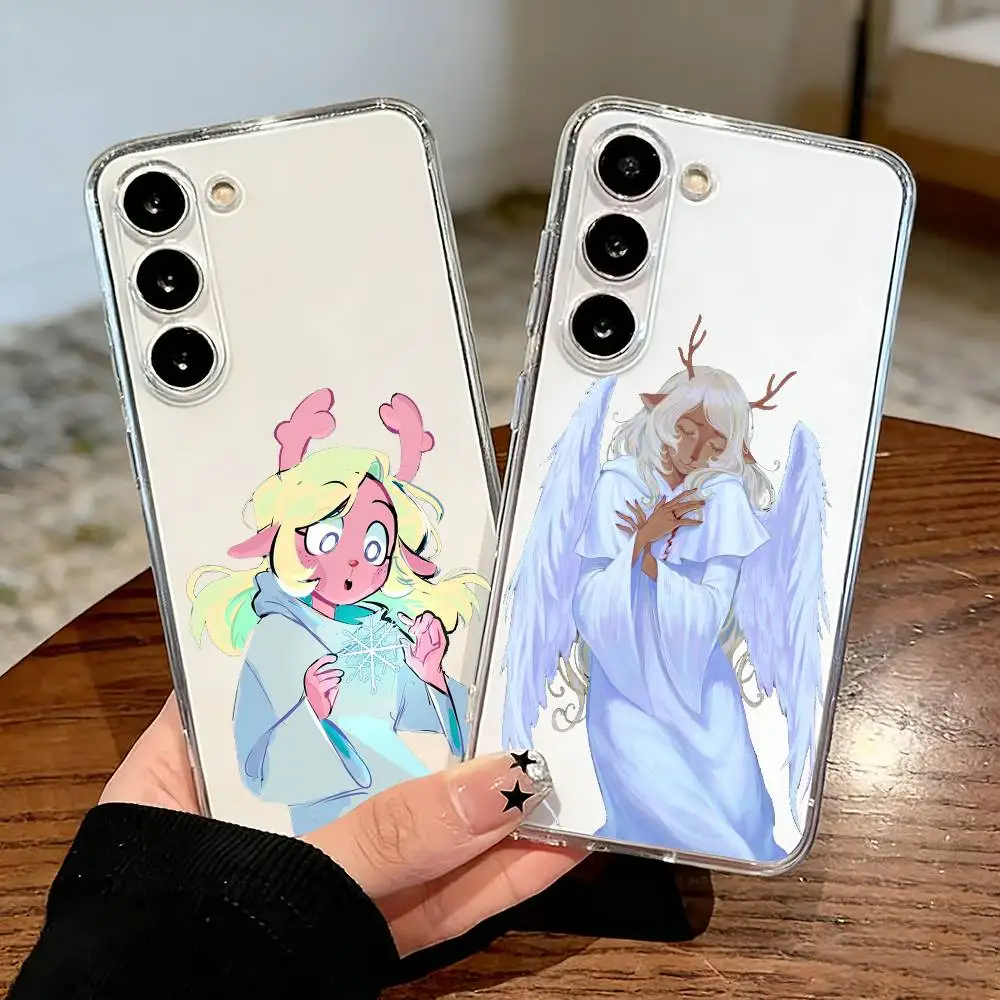 Noelle Holiday D-Deltarune Susie  Phone Case For Samsung Galaxy A71,A70,A52,A51,A40,A30 Transparent Cover