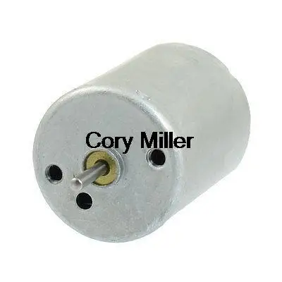 DC 9V 0.01A 2600RPM 2mm Dia Shaft 2 Pin 2P Gear Motor Replacement Parts