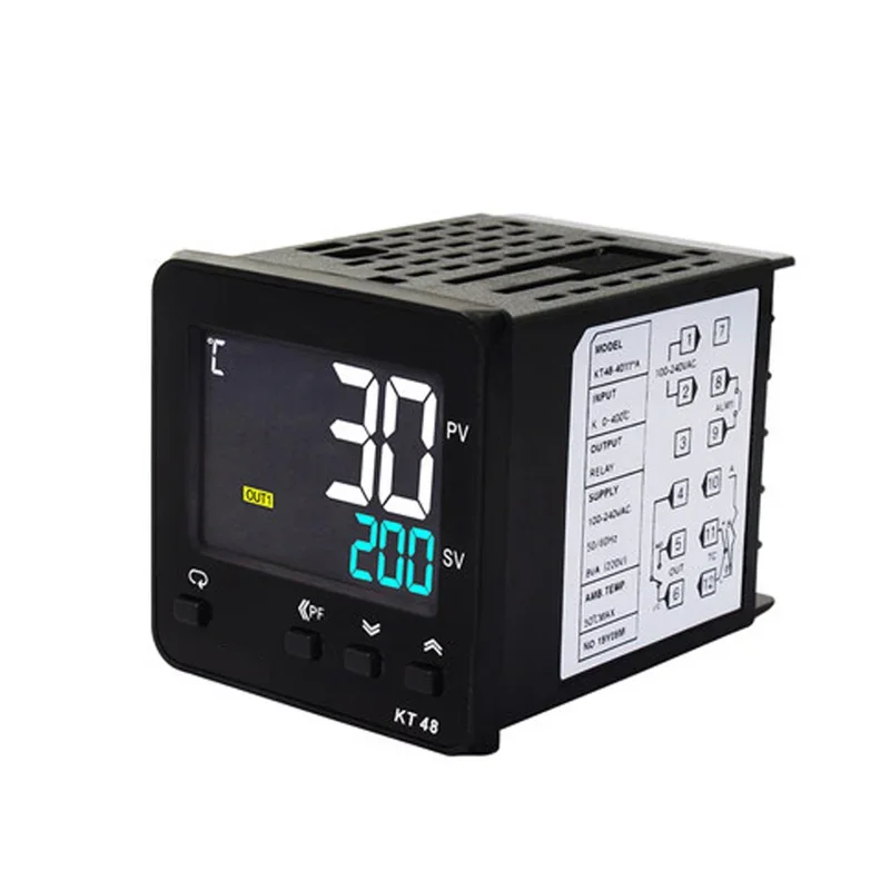 

Multi-Input Digital Display Intelligent PID Adjustment Control LCD Temperature Control Meter