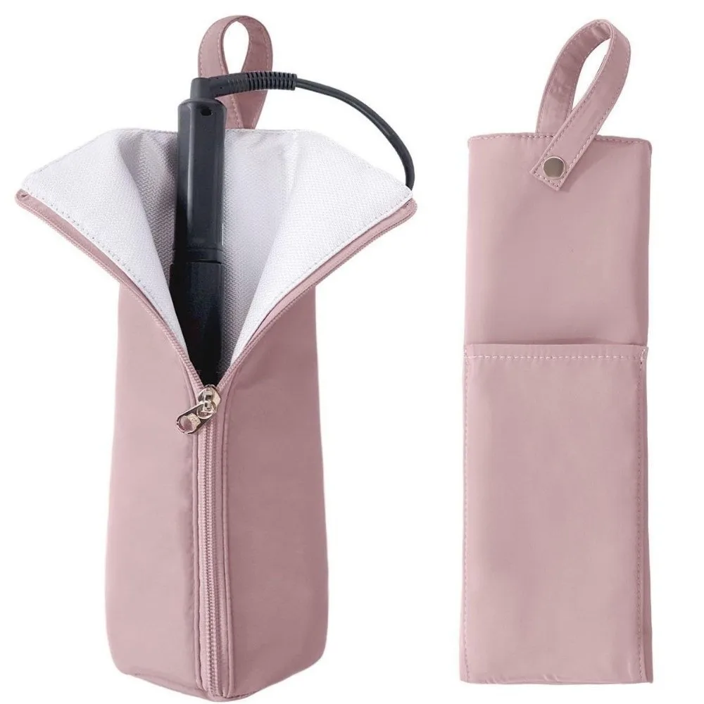 

HighTemperature Curling Iron Bag Heat-Resistant Dustproof Straightener Storage Pouch Protective Cover Waterproof