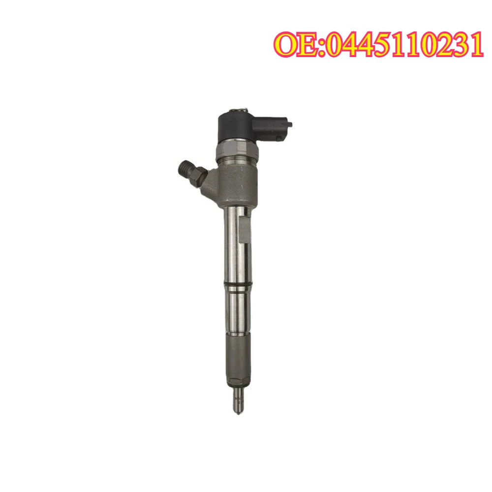 Injetor de Combustível Diesel de Alta Qualidade Novo para 0445110231 para Chevrolet S10 Blazer 2.8D 2005-2012 Agrale Furgovan Marrua V5 MWM Sprint