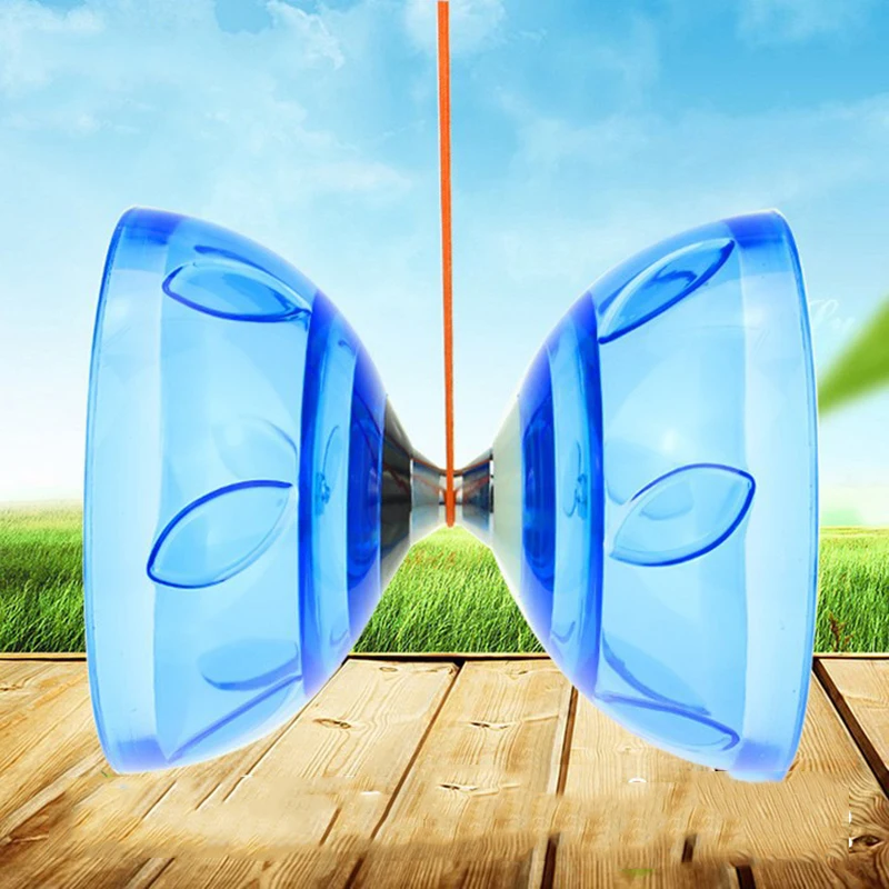 مجموعة ديابولو الصينية المحمولة يويو ديابولو معدات اللياقة البدنية المحمولة للبالغين والأطفال المسنين في الهواء الطلق ممارسة خفة الحركة في الأماكن المغلقة #6