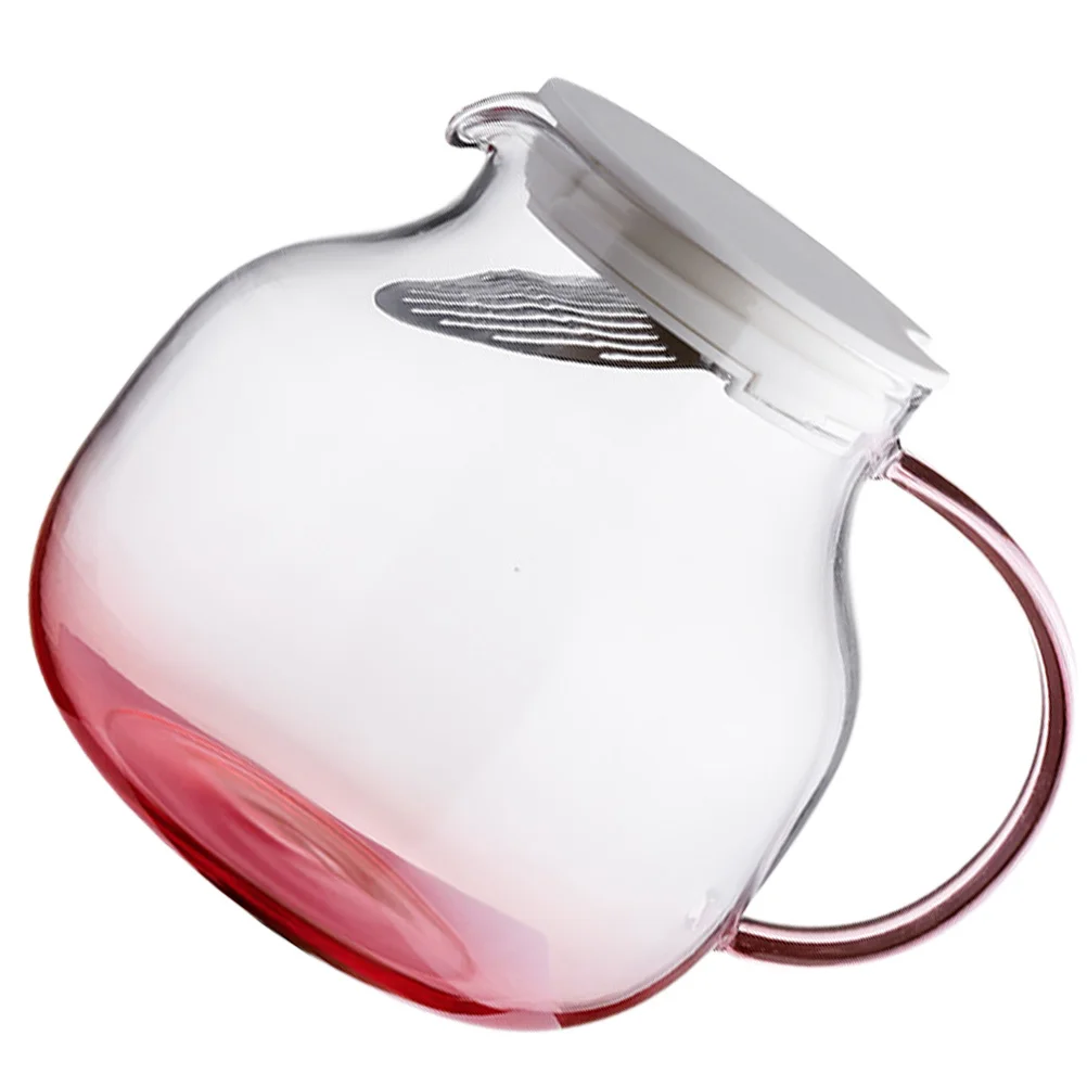 

Cold Water Kettle Large Capacity Multi-Function Transparent Glass Teapot for Home Office Hotel Party Household Water Pot
