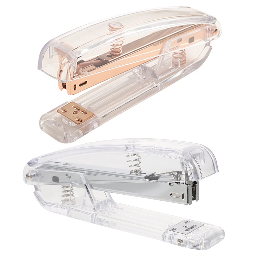 Staple Book Stapler Heavy Duty Small Compact Staplers Office Mini ห้องเรียนโต๊ะ