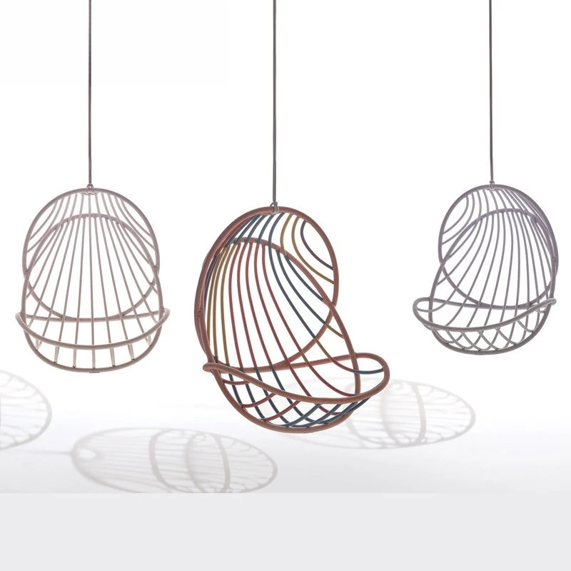Nordic Outdoor Hanging Basket Hanging Chair Rattan Chair Swing Home