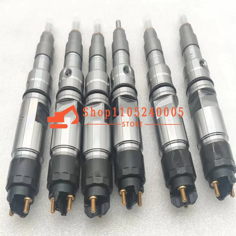 

0445120025 Excavator Spare Parts Common Rail Fuel Injector 0445120025