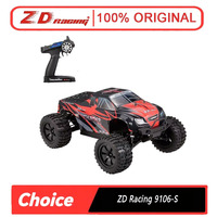 ZD Racing 9106-S 1/10 Scale Brushless Bigfoot Monster Truck 2.4G 4WD 70KMH RTR with Extended Remote Control for RC Enthusiasts