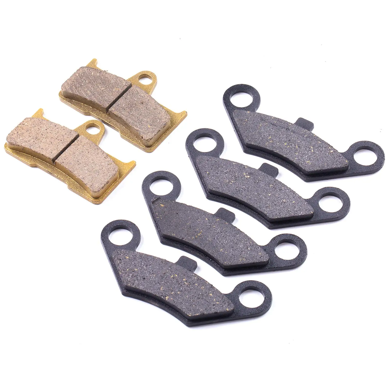 ATV UTV Front Rear Brake Pads Durable Iron Material Replacement Set for High Performance Vehicles