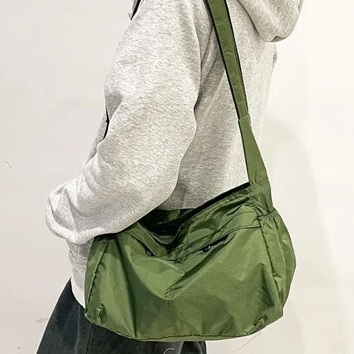 حقيبة كتف/حقيبة كروس جديدة قابلة للطي للاستخدام الخارجي لعام 2026، حقائب ركاب للجنسين، قماش أكسفورد مقاوم للماء، خفيفة الوزن وسعة كبيرة #3