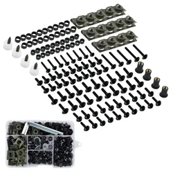 177PCS M5 M6 Screws Motorcycle Bolts Screws Fair Bolt For YAMAHA YZF R1 R15 R25 R3 R6 R125 R15 R25 MT03 MT07 MT10 Suzuki GSXR