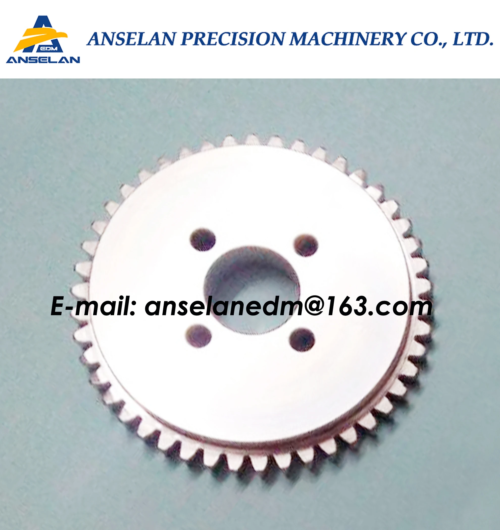 

edm Gear (Stainless Steel type) for S414 Pinch Roller B 118535B size: Ø72x17x10.5tmm, for Sodic AQ327,AQ300L,AQ537L,SL400,SL600