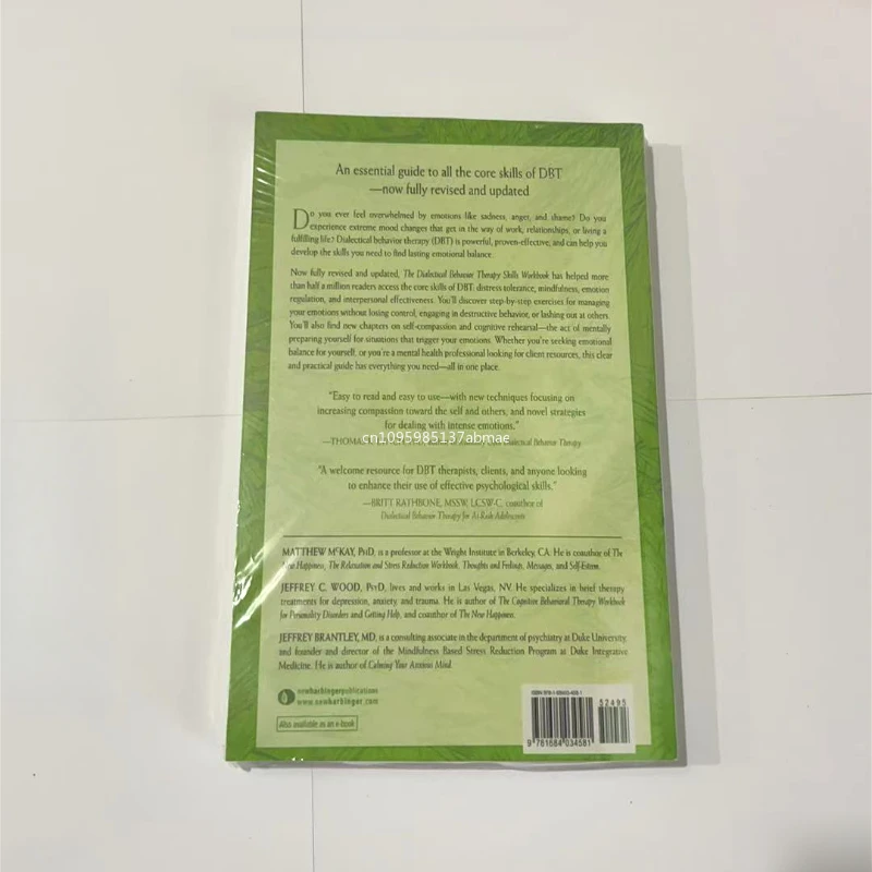 The Dialectical Behavior Therapy Skills Workbook: Practical DBT Exercises for Learning Mindfulness, Interpersonal Effectiveness