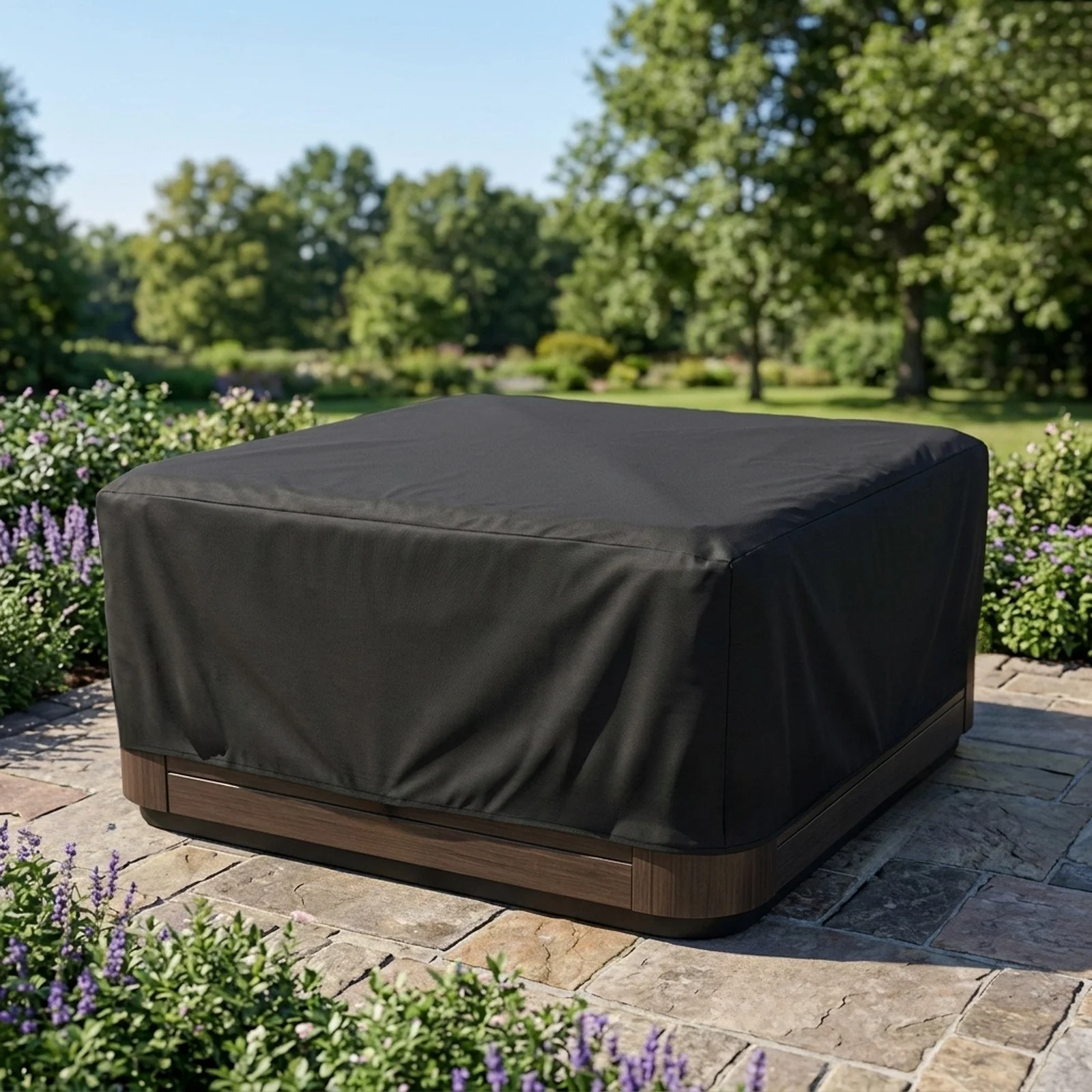 Outdoor 200*200*85cm Thermal Insulation Spa Cover Three Size Options Tight Fit for durable Design Energy Efficiency