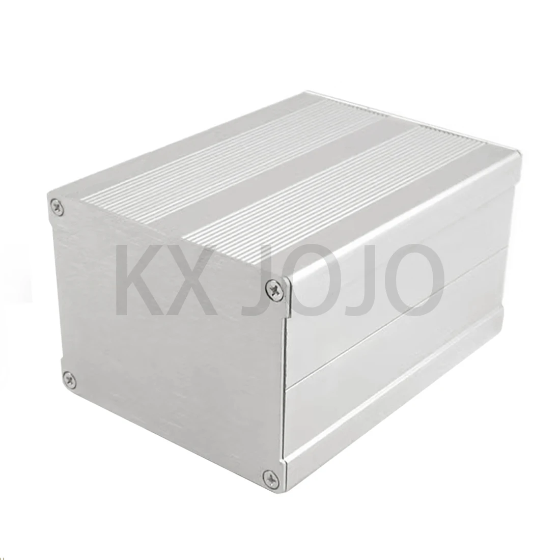 Aluminum Enclosure Box 76*57*100mm Split Case Electronic Project PCB Instrument Silver DIY Power Supply