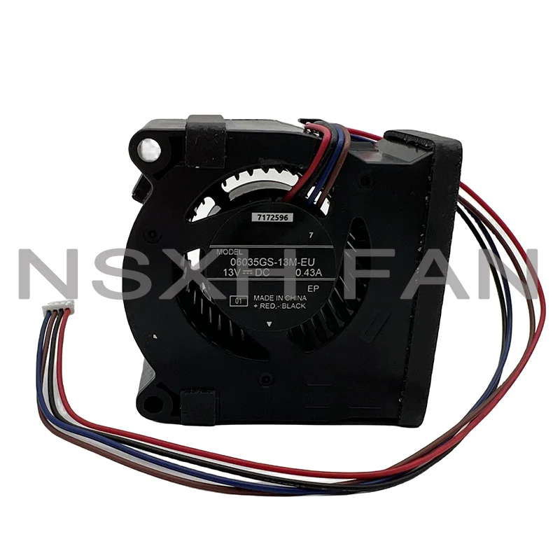 06035GS-13M-EU DC13V 0.43A For CB-S05E/X41/S41/U42 Projector Cooling Fan