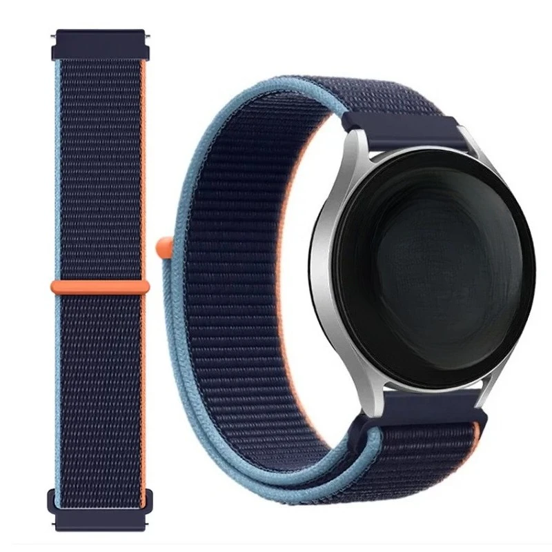 Nylon Loop Band For Amazfit GTS 4/3/2e Mini/GTR 4/3/2e/Balance/Stratos 20/22mm Watch Bracelet for Correa Amazfit Bip 5-6 Straps