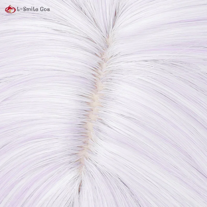 HSR البجعة السوداء شعر مستعار تأثيري 100 سنتيمتر الأرجواني التدرج الباروكات للنساء تأثيري أنيمي شعر مستعار تأثيري مقاومة للحرارة الاصطناعية الشعر هالوين #6