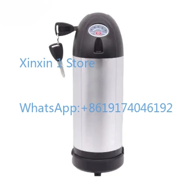 18650 battery side open release water bottle dolphin electric bicycle 36V battery box kettle model