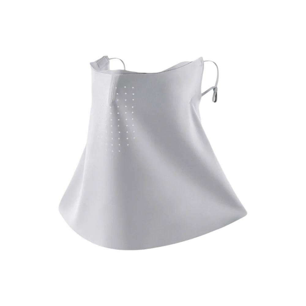 Thin Cabin-style Face Shield Breathable UV-proof Material Sunscreen Face Cover Can Drink Water Neck Protection