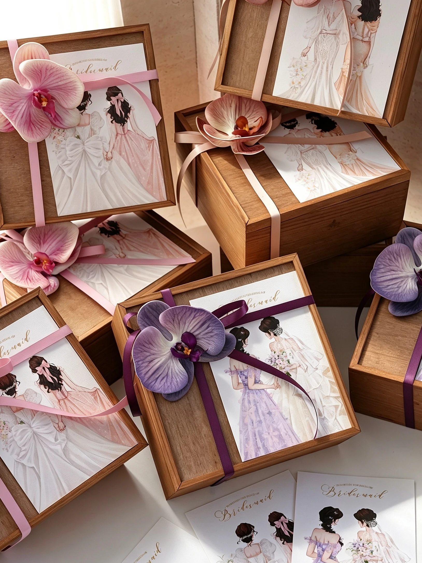 boite-cadeau-de-mariage-pour-demoiselle-d'honneur-boite-vide-emballage-elegant-et-pratique-pour-femme-boite-en-bois-sensation-de-luxe-fournitures-pour-celebration-de-mariage