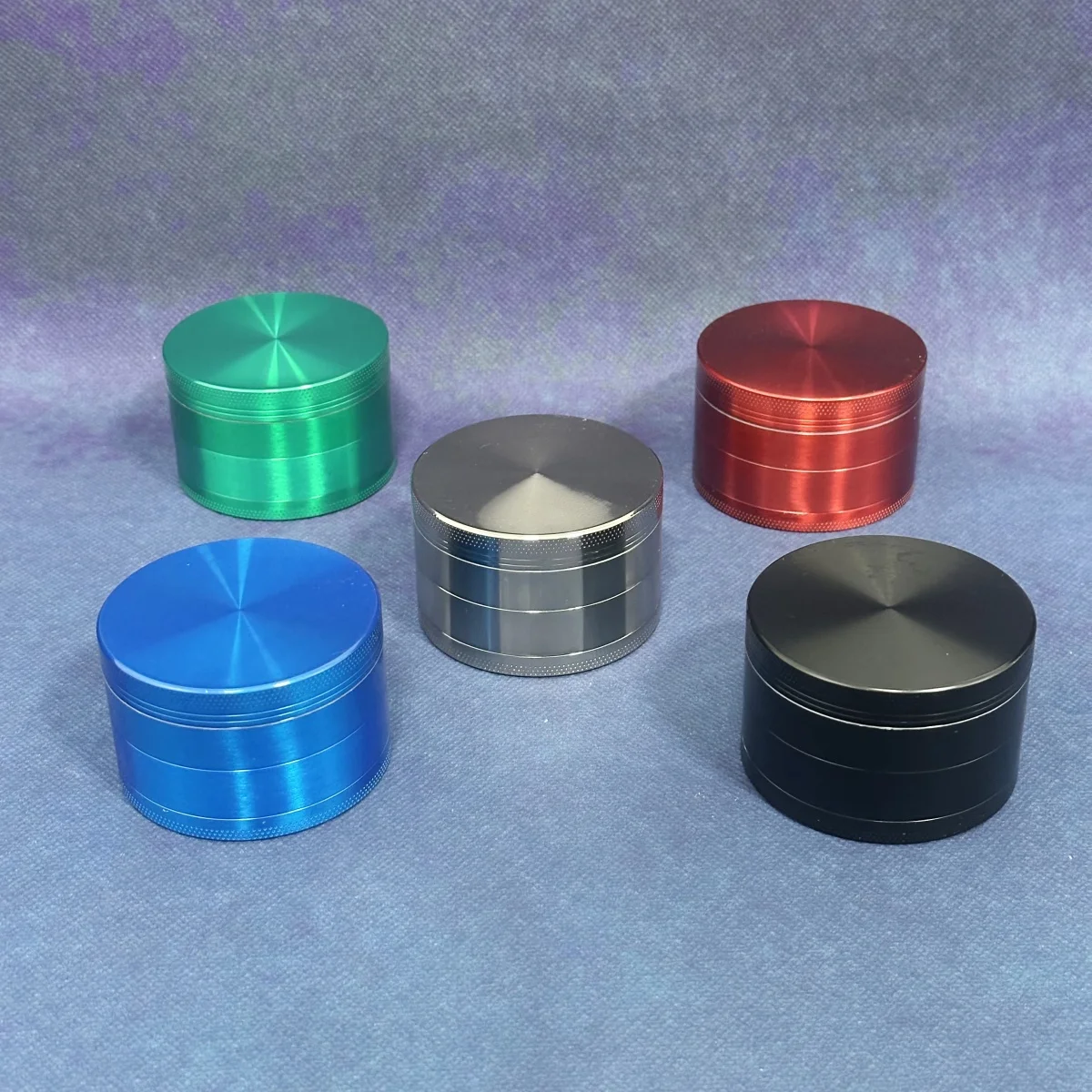 Grinder 2.4inch 60mm Model 11 Four Layer Metal Manual Herb Spice Crusher Kitchen Tobacco Preparation Grinding Tool Home Tool view 4