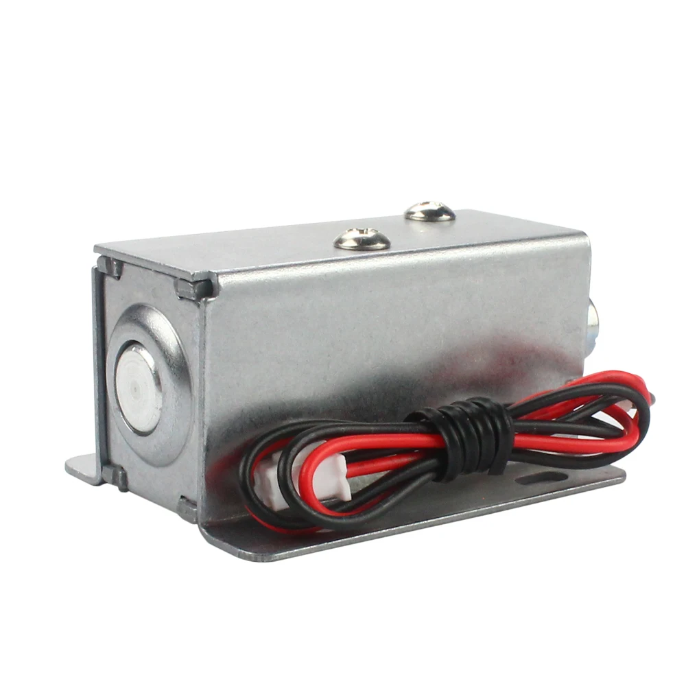 

DC12v24v small electric bolt lock normally open door lock mini electromagnetic lock electric control lock