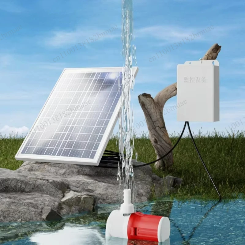 Large Flow Circulation Waterproof Pumps Fish Aquatic Pet Pond Pumps Solar Water Pump Water Fountain Submersible Filter Pump