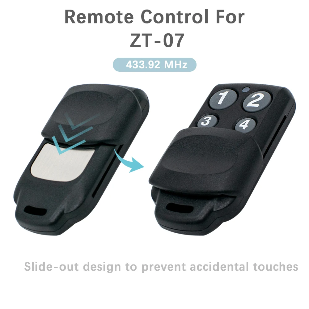 Portable Australia Steel-Line ZT-07 Garage Door Remote Replacement Steel Line SD800 & SD1200 Sectional RD800 Roller Door Motor