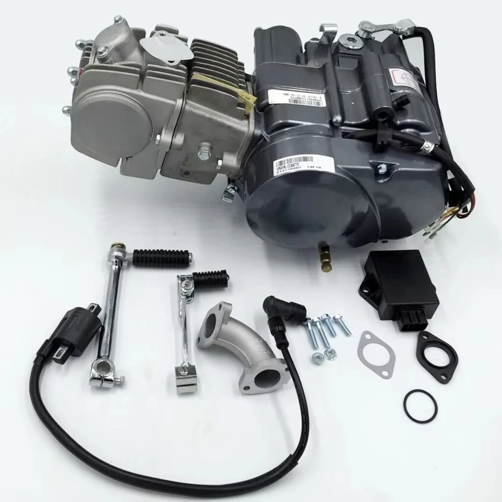 Pit Bike LF150 Engines Lifan 150cc Oil Cooled, Manual Clutch N1234 Kick Start Engine with CDI