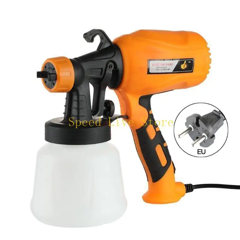547C Electric Spray-Gun 110V 220V 650W Paint Sprayer Home-Tools 900ML Large Capacity