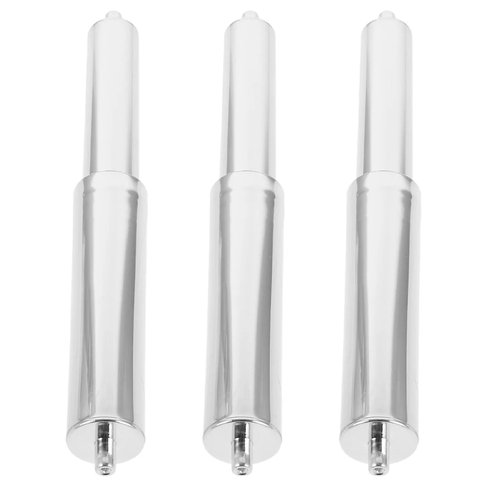 

3 Pcs Toilet Paper Holder Replacement Rod Spring Loaded Roller Accessories Extendable Spindle Parts Standard Size