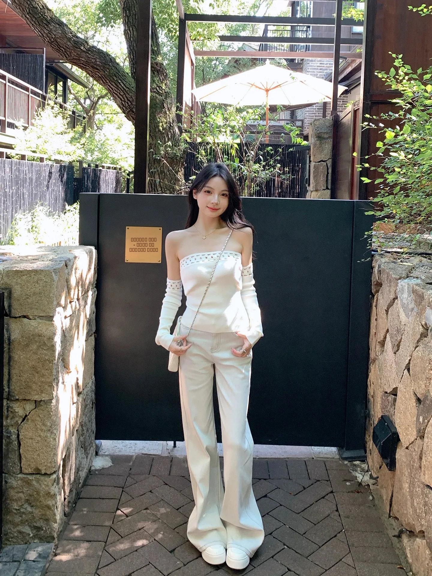 

Джинсы ZhouYeye из смесового денима, повседневные, светло-серые, с высокой талией, прямого кроя, осенне-зимние, модные, стильные, женские