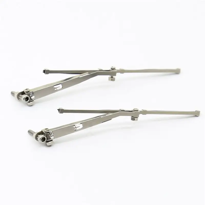 New Arrival 1/10 Simulation Movable Metal Wiper for TRX4 TRX6 90046 SCX10III Remote Control Race Car Accessories Subassemblies