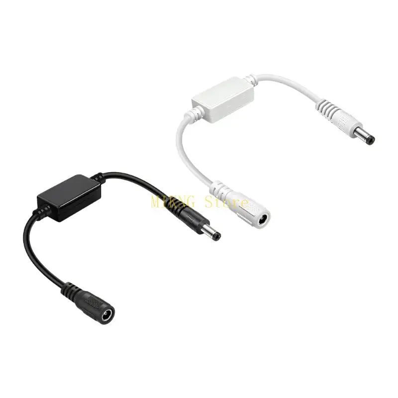 Router Rebooter,WiFi Reset Device, Automatic Resume Cable with DC5521 Male to Female Connector,24-Hour automated timer for