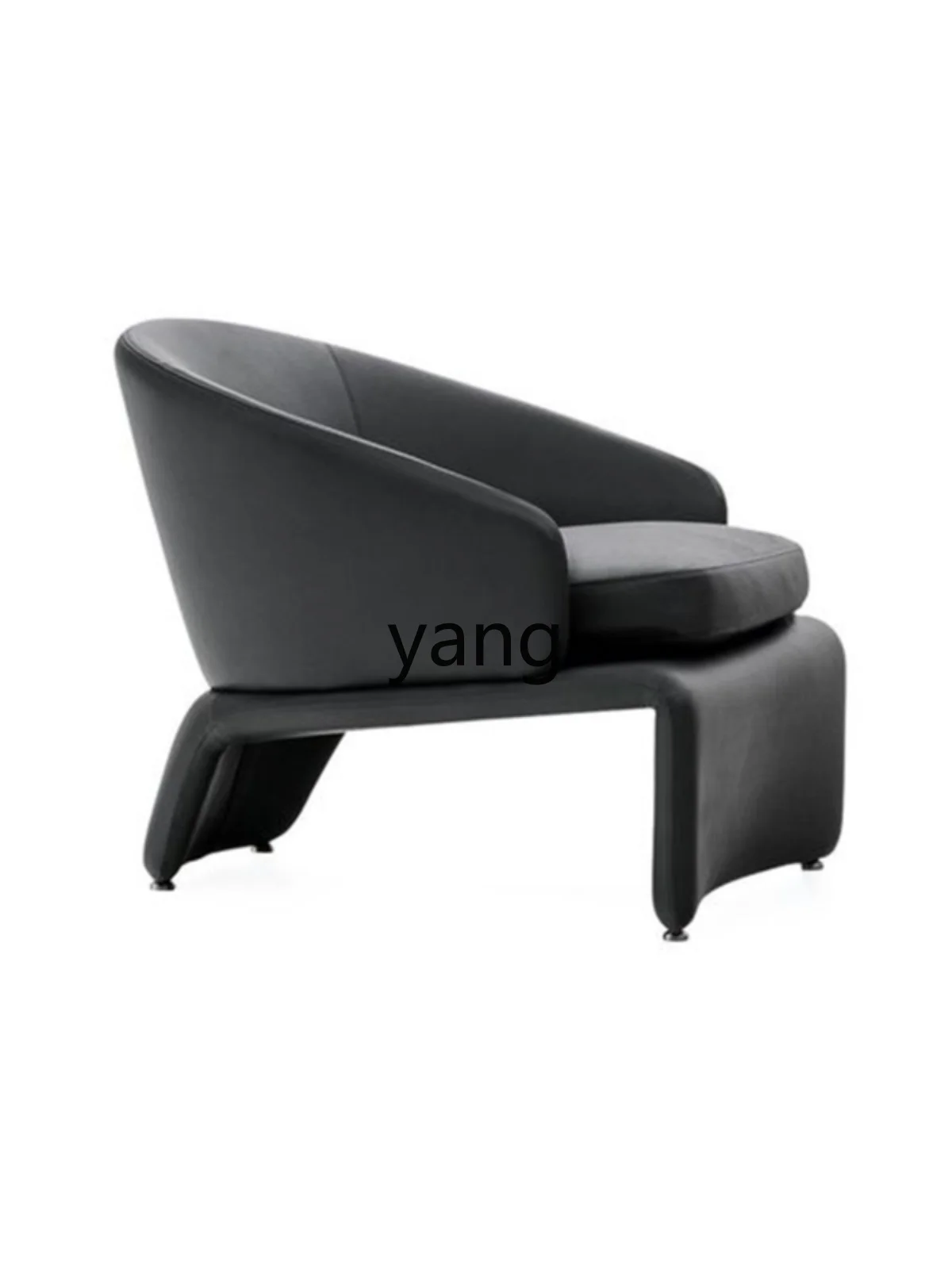 LMM Italian Minimalist Casual Single-Seat Sofa Chair Designer Sample Room Reception Conference Chair