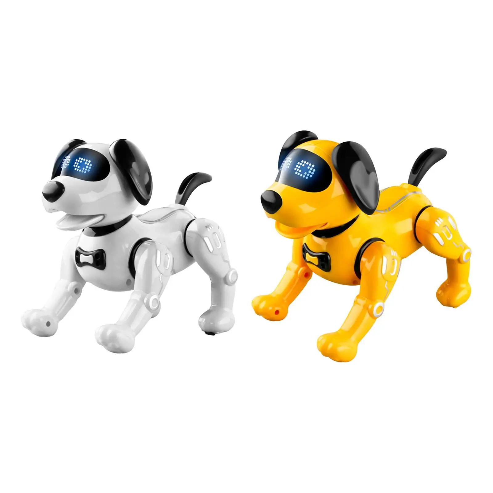 Chien robot télécommandé, chien RC, animal de compagnie mignon, jouets tactiles