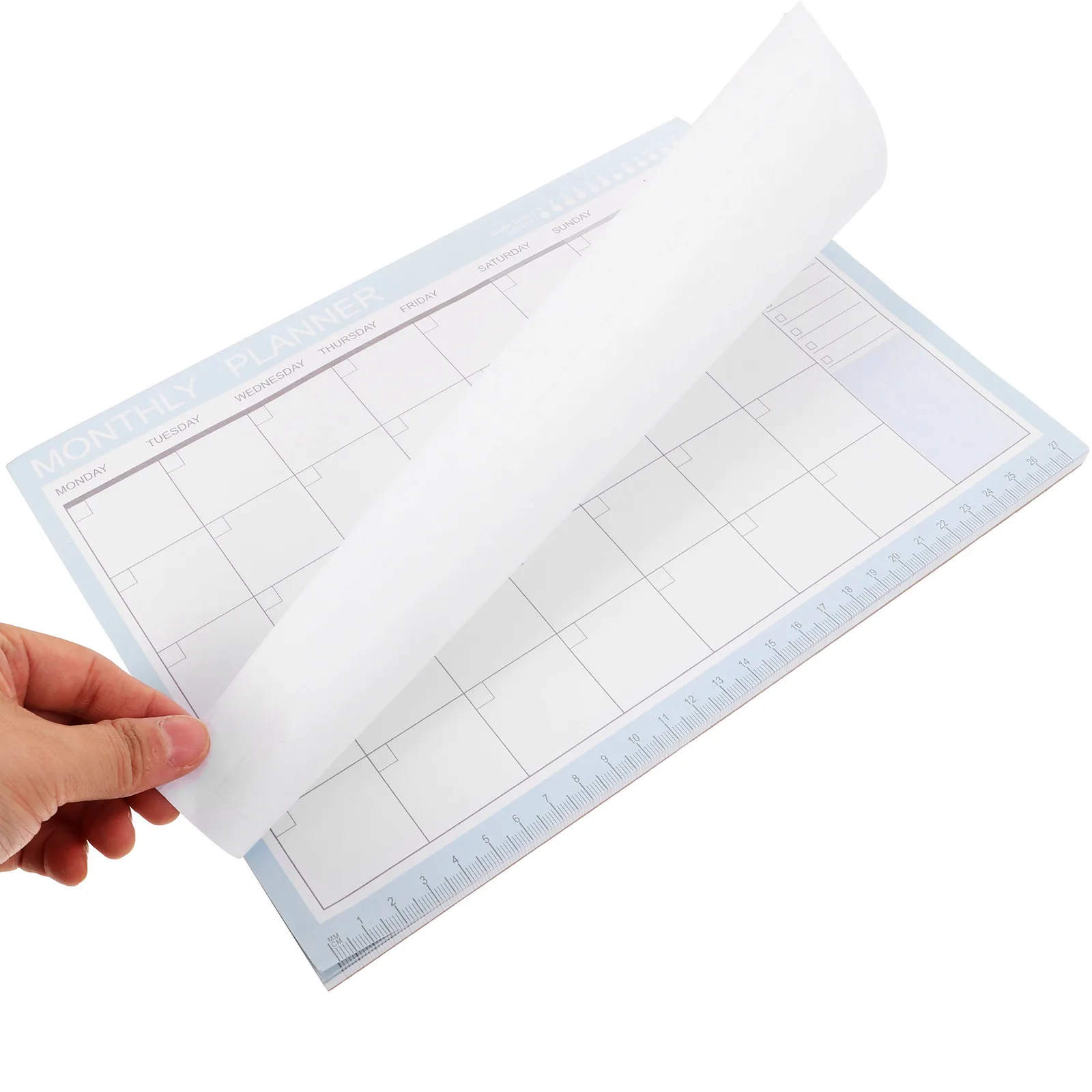 

Monthly Schedule Book Green Decorative Border Planner Calendar Organizer Weekly Spread to Do List Year Round Agenda