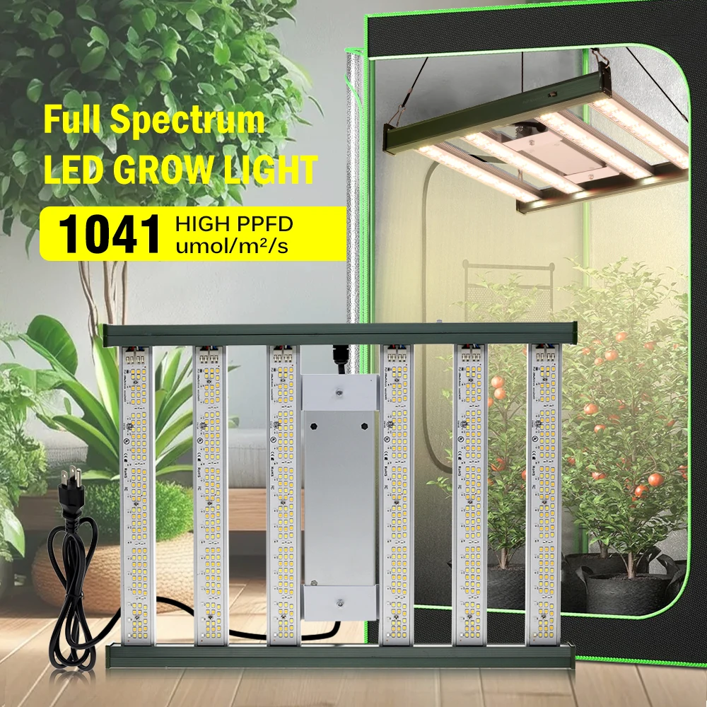 مصباح نمو النبات LED كامل الطيف 120 واط/200 واط مصباح نباتي LED قابل للتعتيم مناسب لخيام الدفيئة مصباح نمو النباتات المائية #1