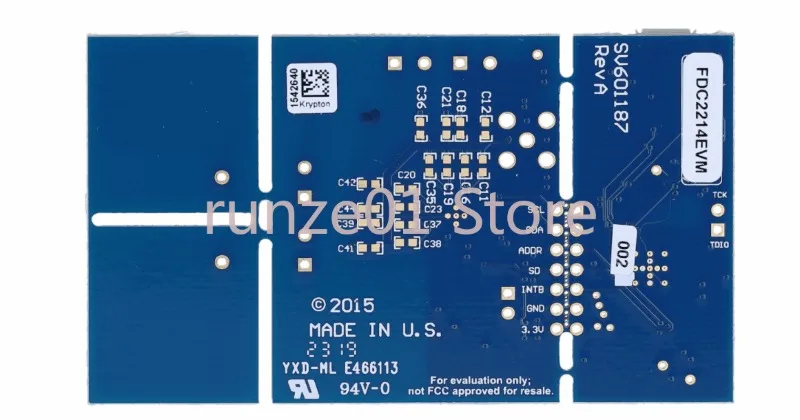 FDC2214EVM Capacitive Sensing FDC2214 Two capacitive sensor evaluation modules original