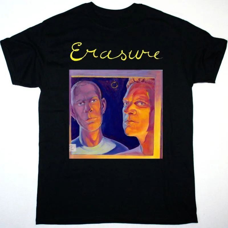 

Erasure Band Members Black Color Full Size Shirt Gift For Fan PP1263